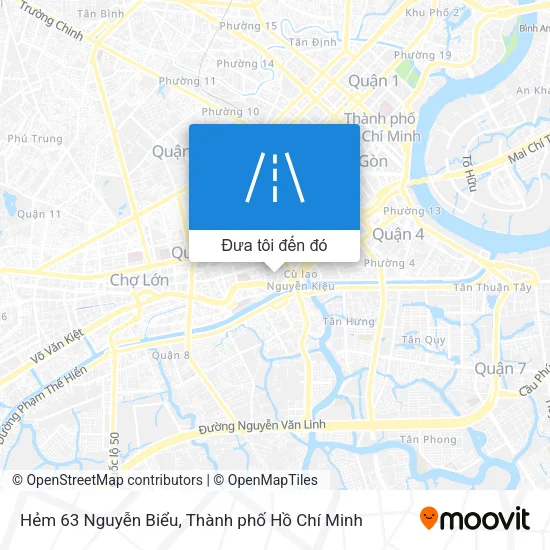 Bản đồ Hẻm 63 Nguyễn Biểu