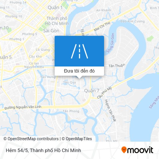Bản đồ Hẻm 54/5