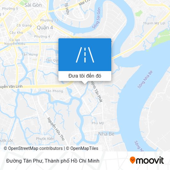 Bản đồ Đường Tân Phư