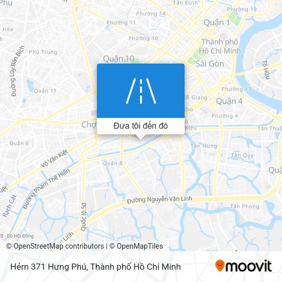 Bản đồ Hẻm 371 Hưng Phú