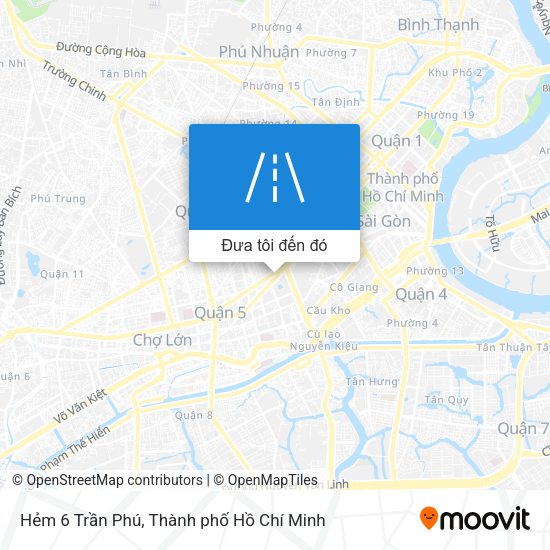 Bản đồ Hẻm 6 Trần Phú
