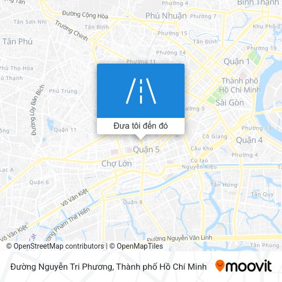 Bản đồ Đường Nguyễn Tri Phương