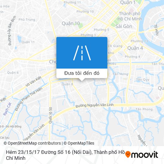Bản đồ Hẻm 23 / 15 / 17 Đường Số 16 (Nối Dài)