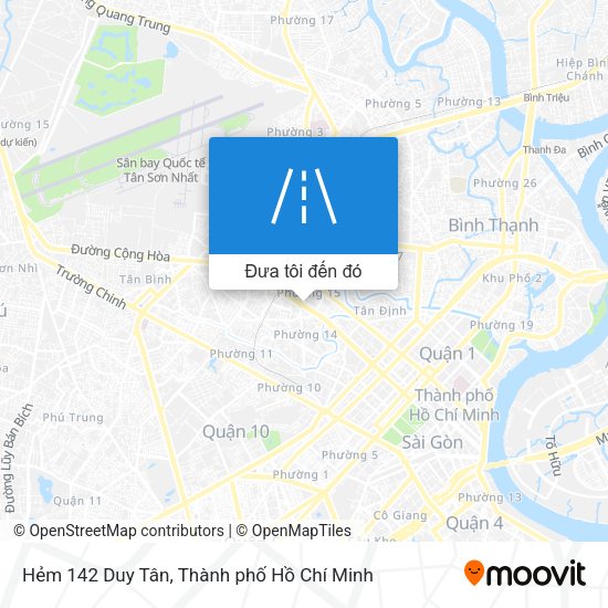 Bản đồ Hẻm 142 Duy Tân