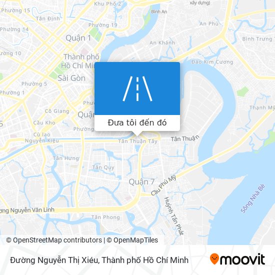 Bản đồ Đường Nguyễn Thị Xiéu