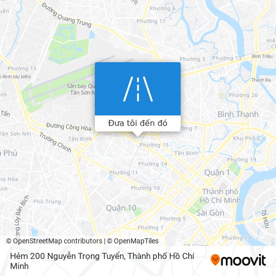 Bản đồ Hẻm 200 Nguyễn Trọng Tuyển
