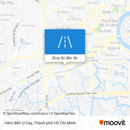 Bản đồ Hẻm Bến Ụ Cây