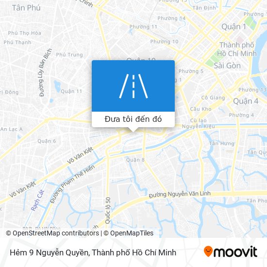 Bản đồ Hẻm 9 Nguyễn Quyền