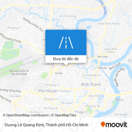 Bản đồ Duong Lê Quang Định