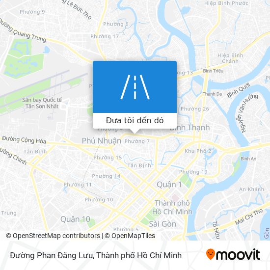 Bản đồ Đường Phan Đăng Lưu