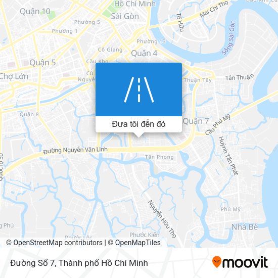Bản đồ Đường Sổ 7