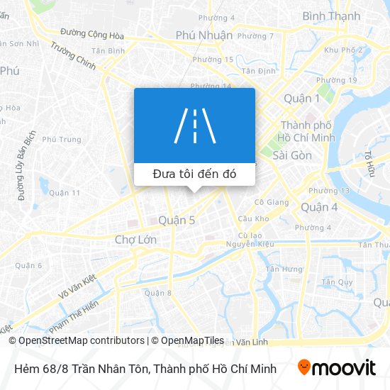 Bản đồ Hẻm 68/8 Trần Nhân Tôn
