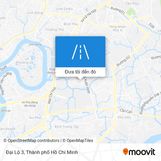 Bản đồ Đại Lộ 3