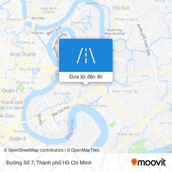 Bản đồ Đường Sổ 7