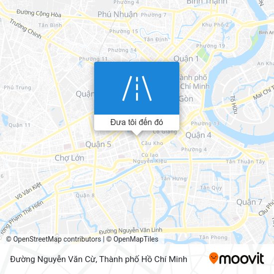 Bản đồ Đường Nguyễn Văn Cừ