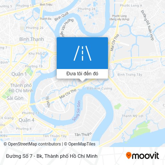 Bản đồ Đường Số 7 - Bk
