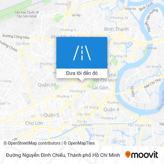 Bản đồ Đường Nguyễn Ðình Chiểu