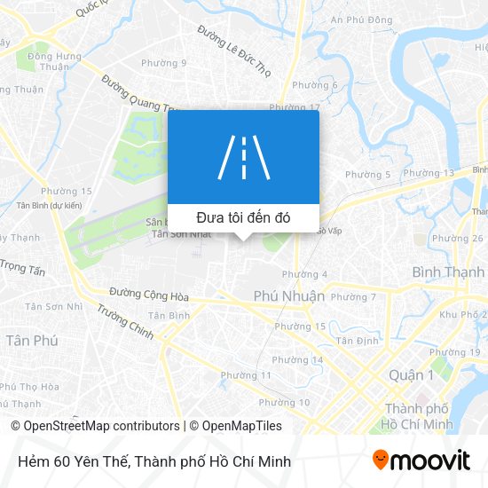 Bản đồ Hẻm 60 Yên Thế