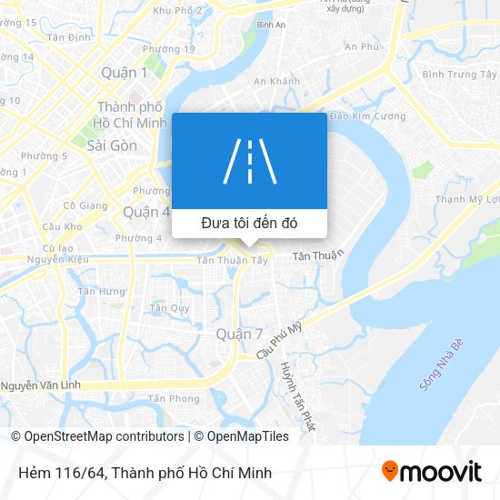 Bản đồ Hẻm 116/64