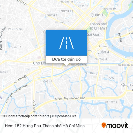 Bản đồ Hẻm 152 Hưng Phú