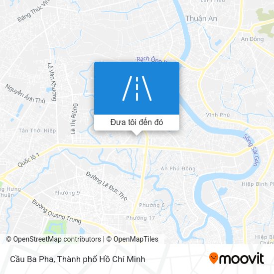 Bản đồ Cầu Ba Pha