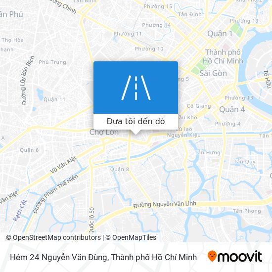 Bản đồ Hẻm 24 Nguyễn Văn Đùng