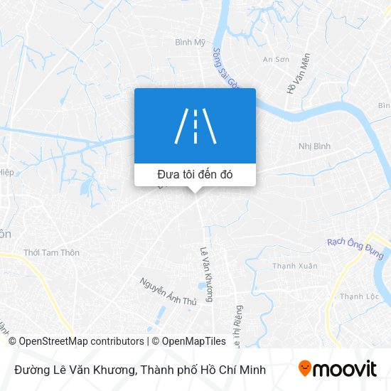 Bản đồ Đường Lê Văn Khương