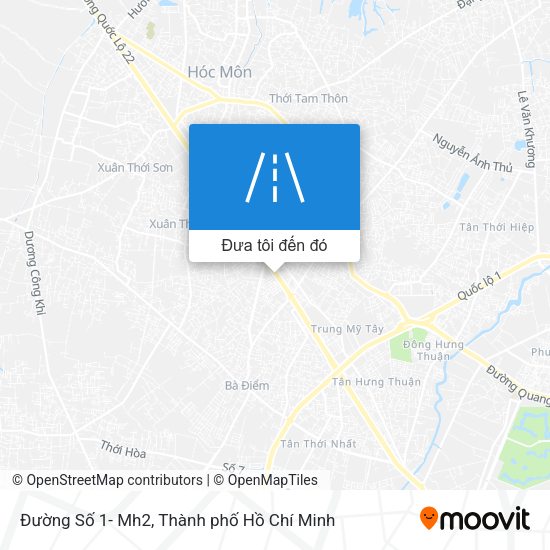 Bản đồ Đường Số 1- Mh2