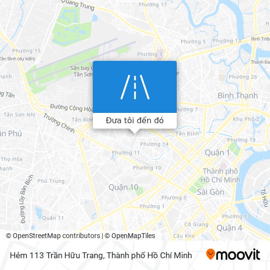Bản đồ Hẻm 113 Trần Hữu Trang