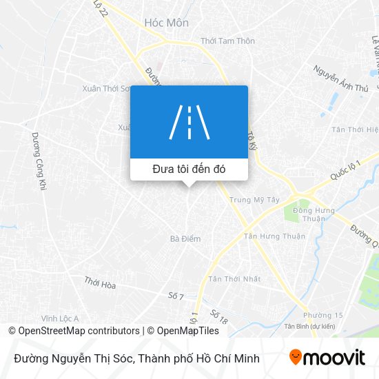 Bản đồ Đường Nguyễn Thị Sóc