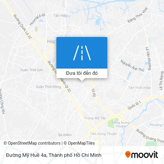 Bản đồ Đường Mỹ Huề 4a