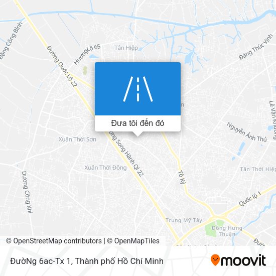 Bản đồ ĐườNg 6ac-Tx 1