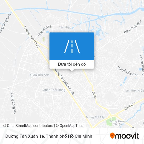 Bản đồ Đường Tân Xuân 1e