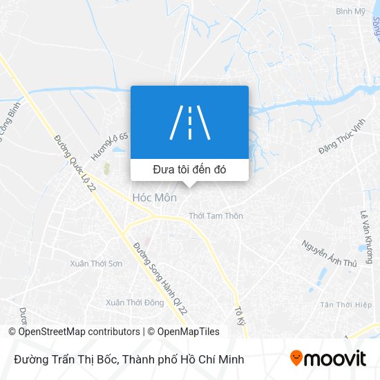 Bản đồ Đường Trẩn Thị Bốc