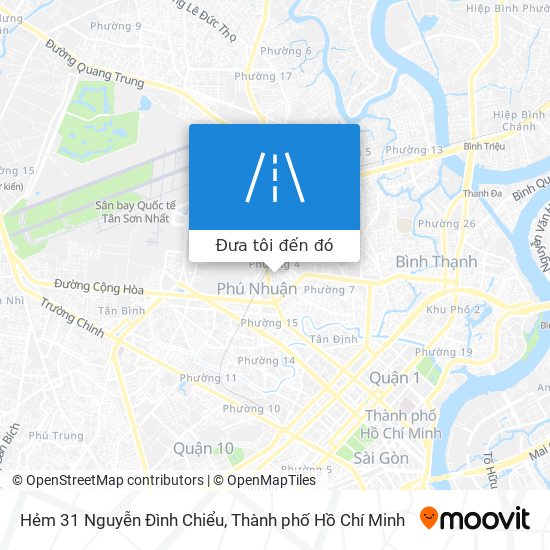 Bản đồ Hẻm 31 Nguyễn Đình Chiểu