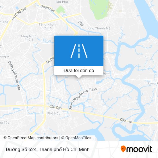 Bản đồ Đường Số 624