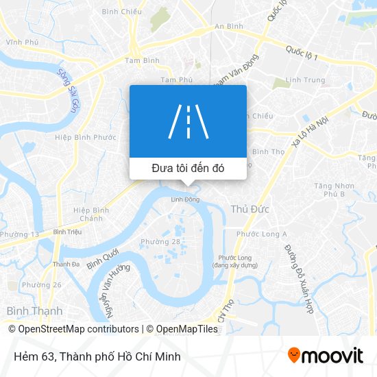 Bản đồ Hẻm 63