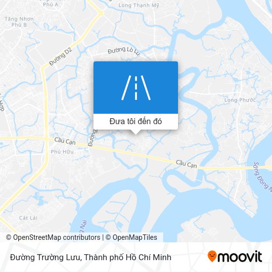 Bản đồ Đường Trường Lưu