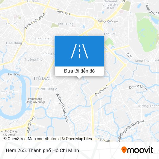 Bản đồ Hẻm 265