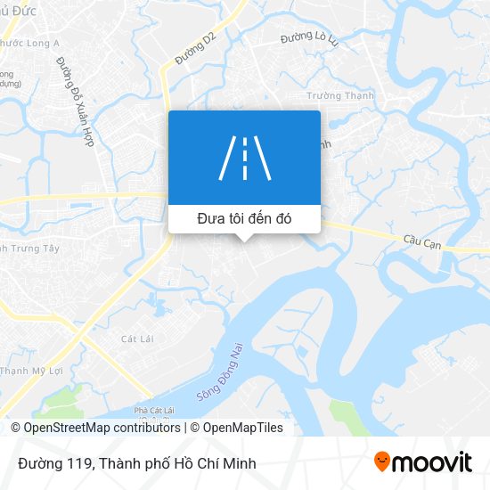 Bản đồ Đường 119