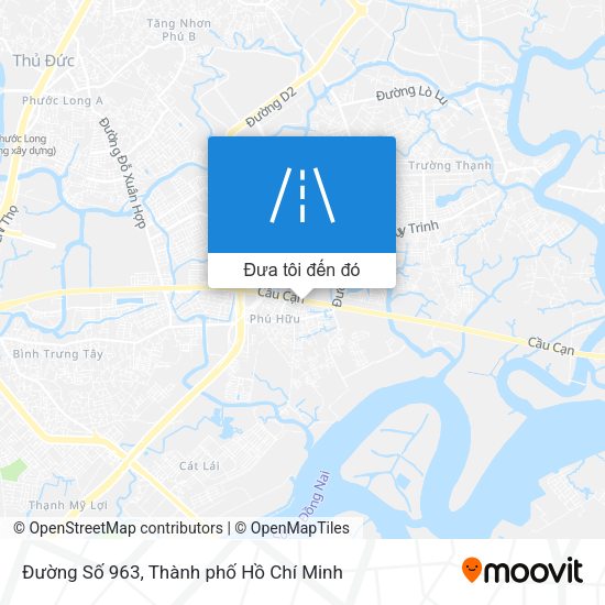 Bản đồ Đường Số 963