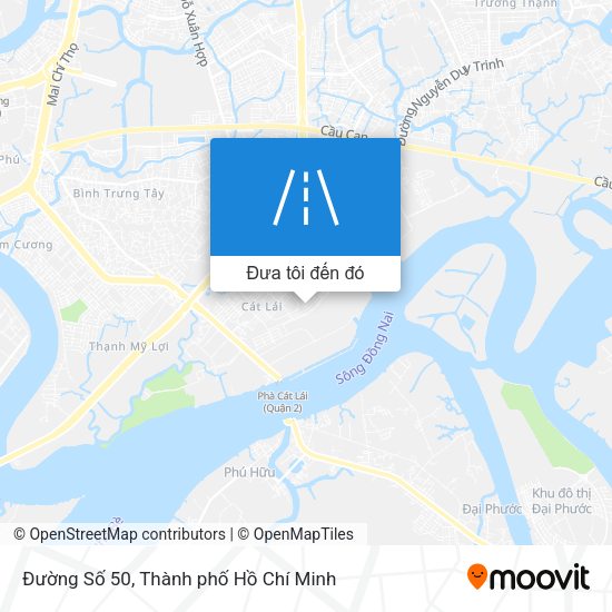 Bản đồ Đường Số 50