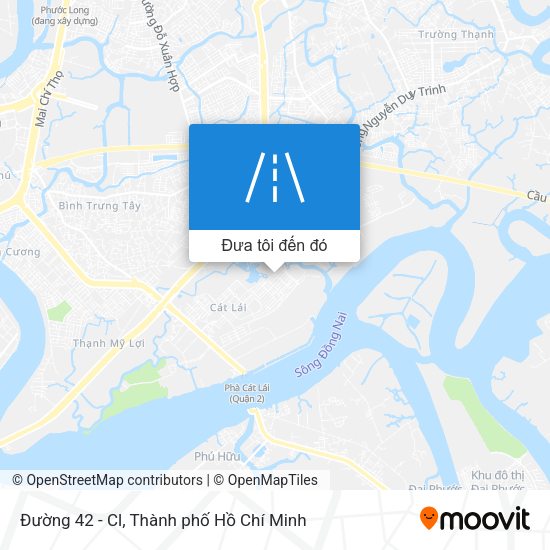 Bản đồ Đường 42 - Cl