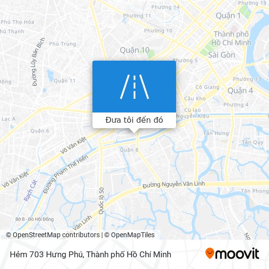 Bản đồ Hẻm 703 Hưng Phú