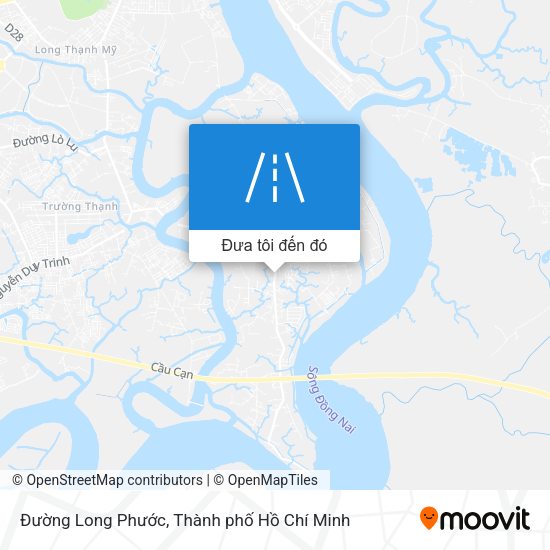 Bản đồ Đường Long Phước