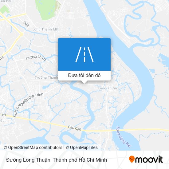 Bản đồ Đường Long Thuận