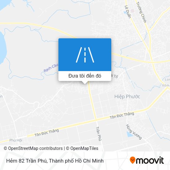 Bản đồ Hẻm 82 Trần Phú