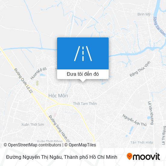 Bản đồ Đường Nguyến Thị Ngâu