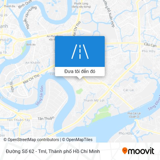 Bản đồ Đường Số 62 - Tml