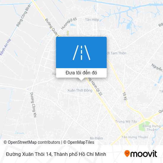 Bản đồ Đường Xuân Thôi 14